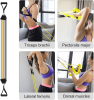 11 Pcs Resistance Bands Set with Door Anchor, Handles, Ankle Straps Fitness Stretch Bands