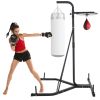 VEVOR Heavy Bag Stand with Speed Ball , Height Adjustable Punching Bag Stand