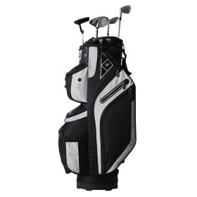 VEVOR Golf Cart Bag with 14 Way Organizer Divider Top, 36' 13 Pockets Premium Cart Bag