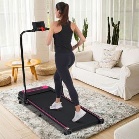 NEW Folding Walking Pad Under Desk Treadmill for Home Office -2.5HP Walking Treadmill With Incline 0.5-7.5MPH 300LBS Capacity Treadmill for Walking Ru