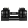 52LBS Adjustable dumbbell steel and plastic