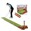 VEVOR 2 Hole Golf Putting Mat Indoor Golf Putting Green Golf Training Aid