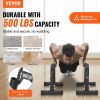 VEVOR Dip Bars, 500 lbs Weight Capacity, Heave Duty Dip Stand Station, Fitness Workout Dip Bar Station Stabilizer Parallette Push Up Stand