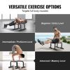 VEVOR Dip Bars, 500 lbs Weight Capacity, Heave Duty Dip Stand Station, Fitness Workout Dip Bar Station Stabilizer Parallette Push Up Stand