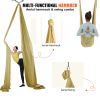 VEVOR Aerial Yoga Hammock & Swing, 4.4 Yards, Aerial Yoga Starter Kit with 100gsm Nylon Fabric, Full Rigging Hardware & Easy Set-up Guide