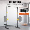 VEVOR Squat Stand Power Rack, Multi-Functional Power Rack with Pull up Bar, Hook, and Weight Plate Storage Attachment, Adjustable Power Rack Cage