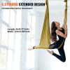 VEVOR Aerial Yoga Hammock & Swing, 4.4 Yards, Aerial Yoga Starter Kit with 100gsm Nylon Fabric, Full Rigging Hardware & Easy Set-up Guide