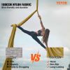 VEVOR Aerial Yoga Hammock & Swing, 4.4 Yards, Aerial Yoga Starter Kit with 100gsm Nylon Fabric, Full Rigging Hardware & Easy Set-up Guide