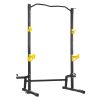 VEVOR Squat Stand Power Rack, Multi-Functional Power Rack with Pull up Bar, Hook, and Weight Plate Storage Attachment, Adjustable Power Rack Cage