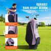 VEVOR Golf Cart Bag with 14 Way Organizer Divider Top, 36' Multiple Pockets Premium Cart Bag