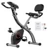 VEVOR Folding Exercise Bike Fitness Stationary Bike Upright Indoor Cycling Bike