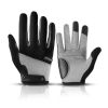 Bicycle Full Finger Cycling Bike Gloves Absorbing Sweat for Men and Women Bicycle Riding Outdoor Sports Protector