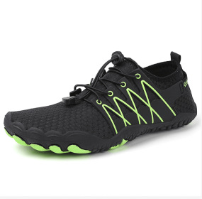 New couple fitness sneakers outdoor beach swimming shoes men's and women's outdoor fitness shoes (Color: Black, size: 39)