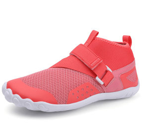 New middle help fitness sneakers outdoor beach swimming shoes couple leisure cycling shoes (Color: Pink, size: 39)