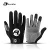 Bicycle Full Finger Cycling Bike Gloves Absorbing Sweat for Men and Women Bicycle Riding Outdoor Sports Protector