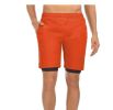 Men's Sports Shorts, Double-layer Fitness Pants