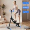 Stair Stepper for Home-Upgrade Vertical Climber Workout Machine for Full-Body Exercise Climber Fitness Equipment with Stable Frame Adjustable Handleba