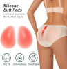 1 Pair Silicone Butt Lift Pads,Women Fake Buttocks Enhancers Inserts